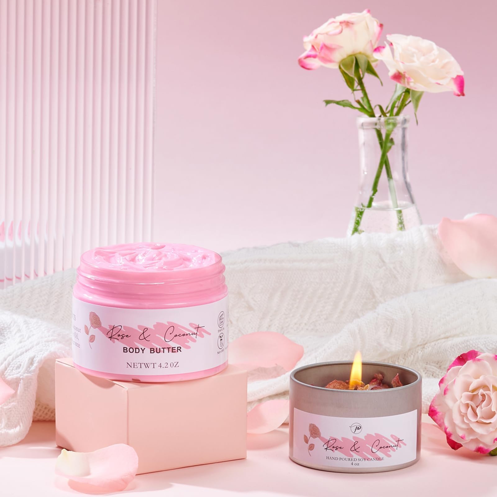 Luxury Spa Gift Set for Women – Bath & Body Care Basket