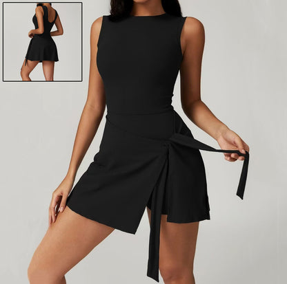 Women’s Sleeveless Yoga Romper – One-Piece Workout Jumpsuit - Dazzling Beauty Solution