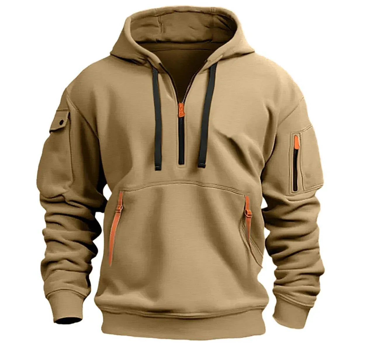Unisex Dropped Shoulder Hooded Sweatshirt – Plus Size Loose Fit Pullover - Dazzling Beauty Solution