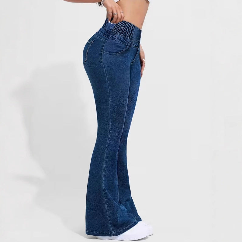 Women's High-Stretch Flared Yoga Pants - Fitness & Activewear