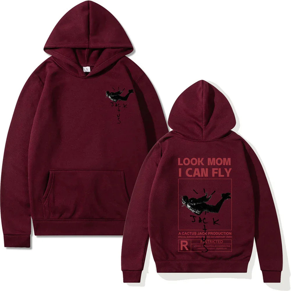 Men’s High Street Loose Print Sweatshirt - Dazzling Beauty Solution