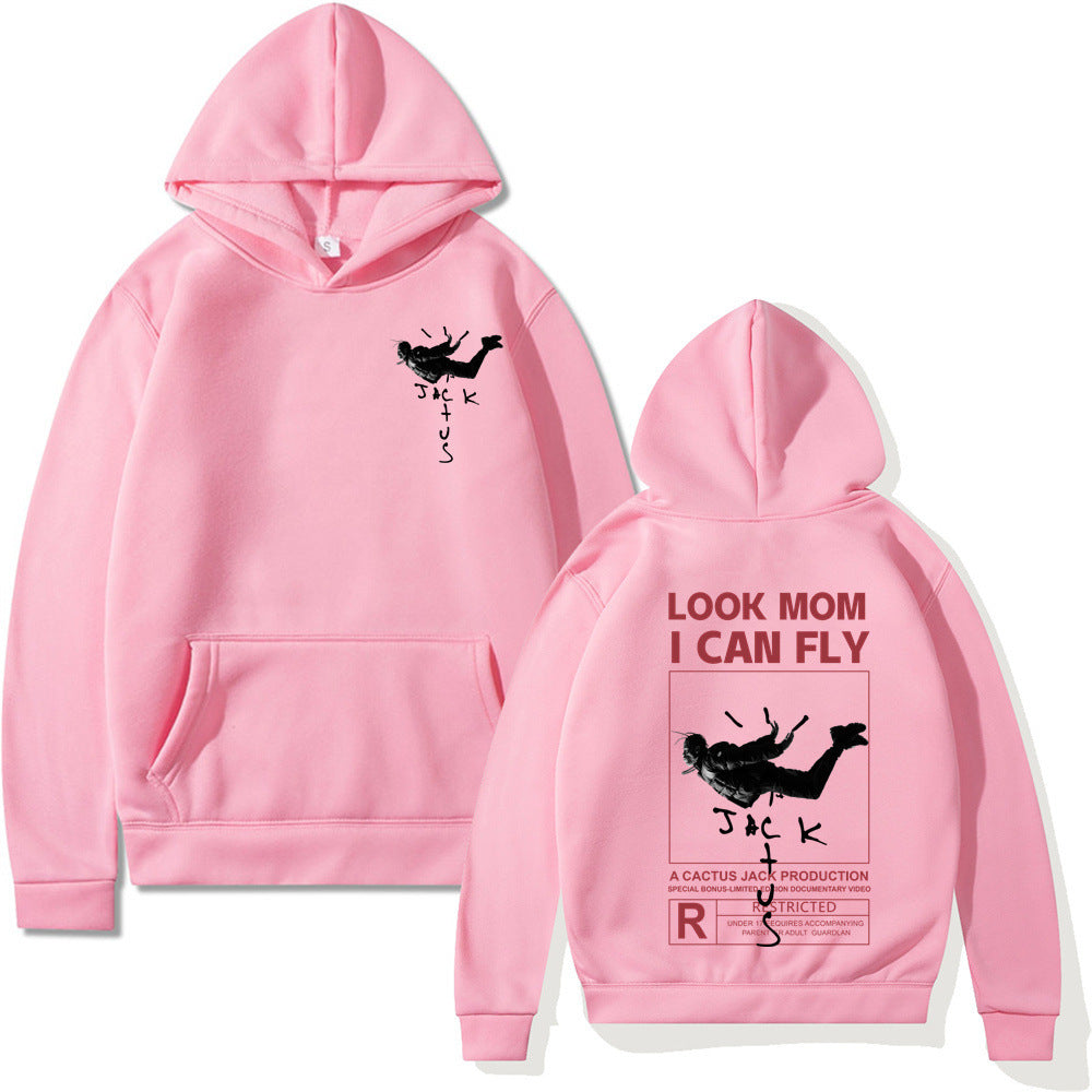 Men’s High Street Loose Print Sweatshirt - Dazzling Beauty Solution