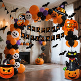 Halloween Hanging Flag Balloon Set Party Decoration Supplies - Dazzling Beauty Solution