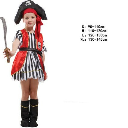 Halloween children's pirate costume - Dazzling Beauty Solution