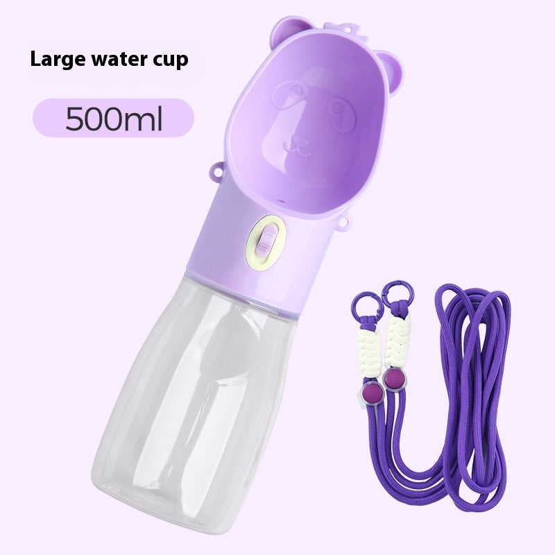 2-in-1 Portable Dog Water Bottle & Food Container – Leak-Proof Pet Feeder for Dogs & Cats - Dazzling Beauty Solution
