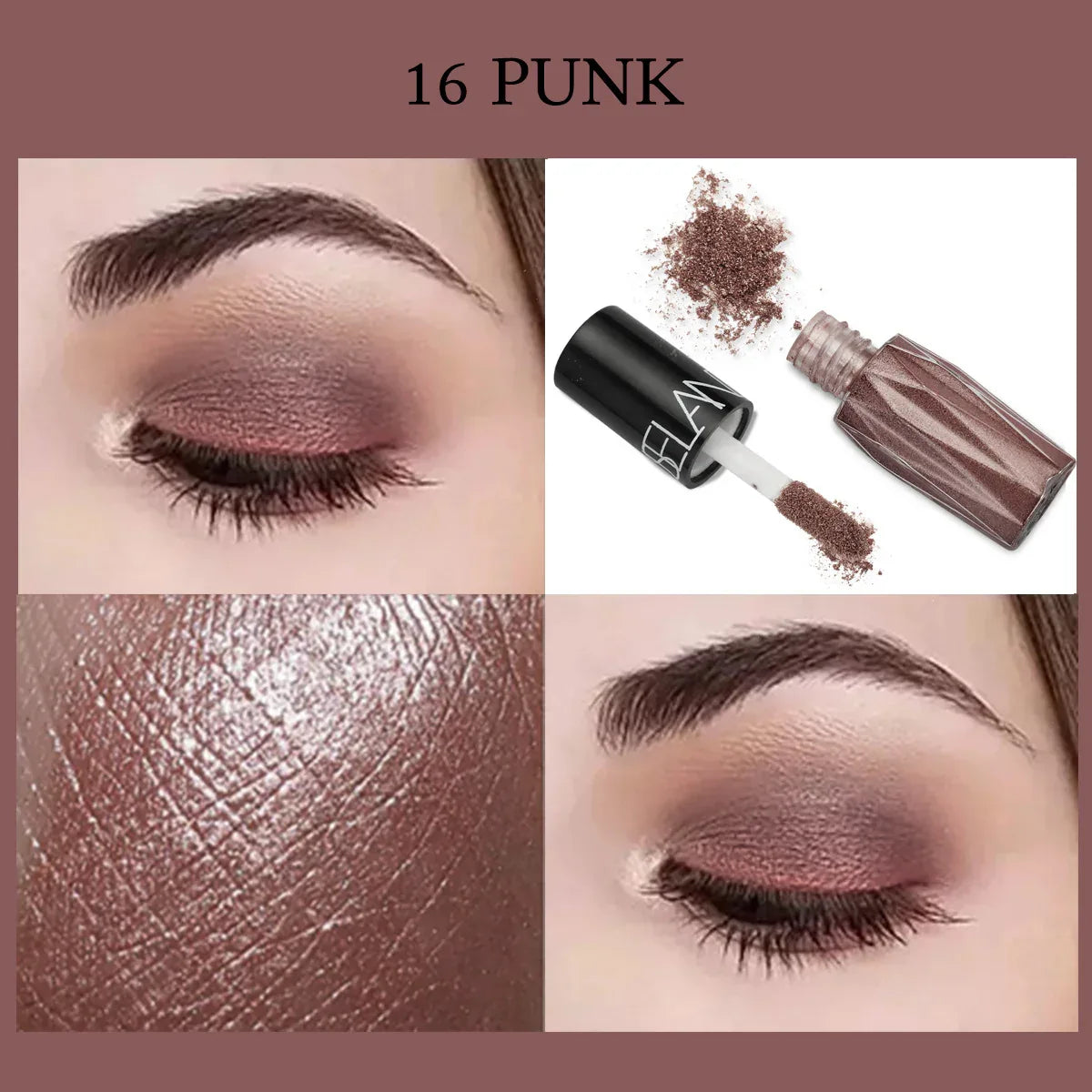 16-Color Loose Powder Eyeshadow Set – Highly Pigmented & Blendable Shades - Dazzling Beauty Solution