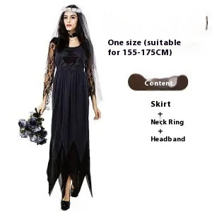 Halloween Costume – Polyester Party Outfit (One Size & XL) - Dazzling Beauty Solution