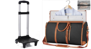 Women’s Large Capacity Travel Duffle Bag – Waterproof Foldable Suit Tote - Dazzling Beauty Solution