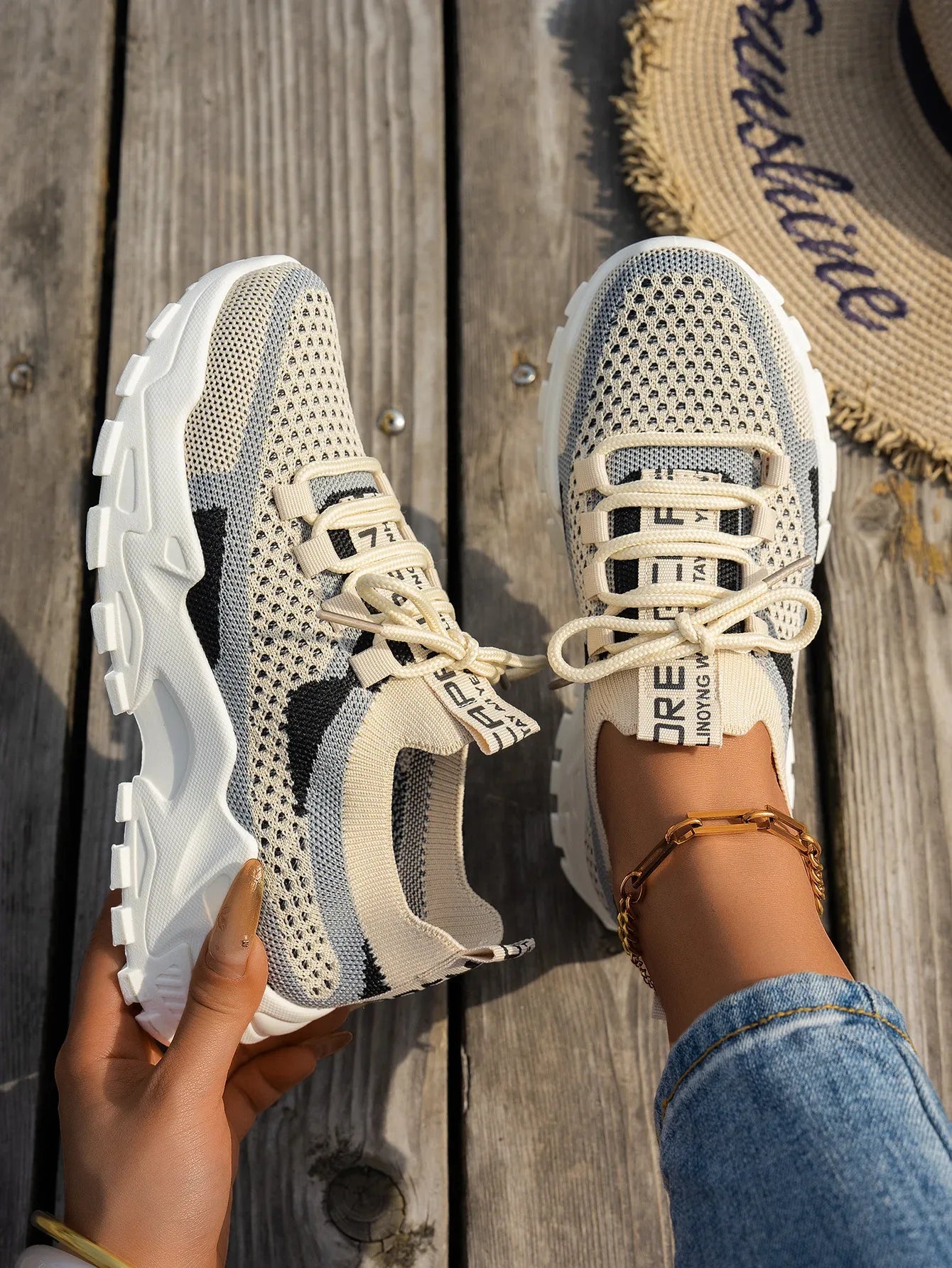 Women’s Breathable Mesh Sneakers for Walking and Running - Dazzling Beauty Solution