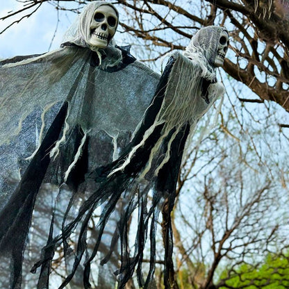 Halloween Decorations Horror Hanging Ghost Skull Skeleton Prop Perfect For Home Outdoor Yard Party Supplies Festival Decorations - Dazzling Beauty Solution