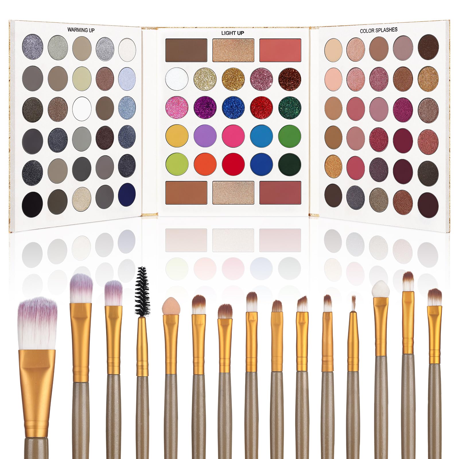 UCANBE 86-Shade Eyeshadow Palette – Ultra Pigmented Matte & Shimmer Makeup Set