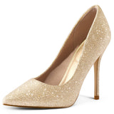 mysoft Women’s 4-Inch Stiletto Pumps – Pointed Toe Dress & Wedding Heels