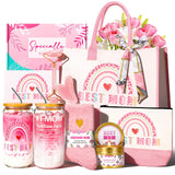 Best Mom Ever 7-Piece Gift Set – Birthday & Mother’s Day Gift Basket for Mom