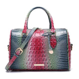 Women's Crocodile-Embossed Tote Bag | Vegan Leather Crossbody Purse | 23 Colors