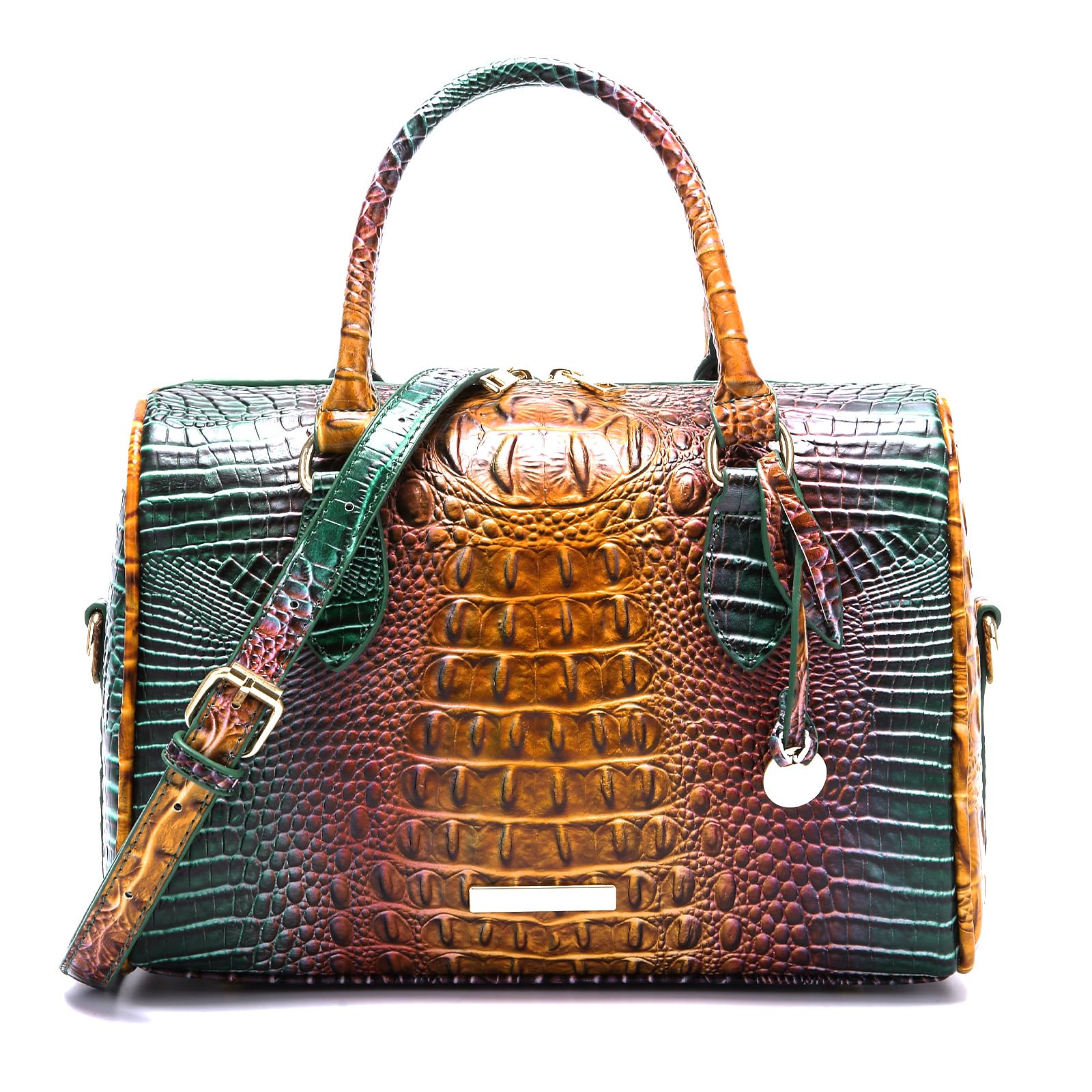 Women's Crocodile-Embossed Tote Bag | Vegan Leather Crossbody Purse | 23 Colors