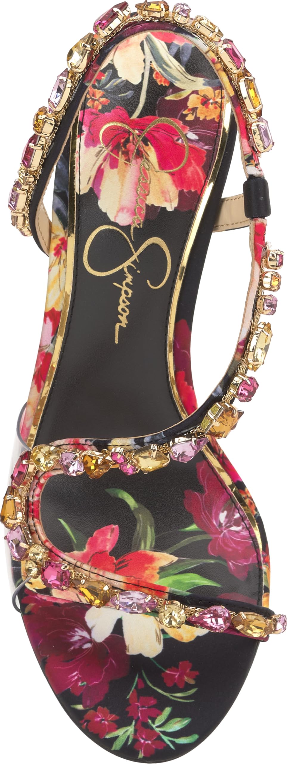 Jessica Simpson Jaycin High Heel Sandal | Satin Slip-On | Sizes 5–9.5