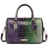 Women's Crocodile-Embossed Tote Bag | Vegan Leather Crossbody Purse | 23 Colors