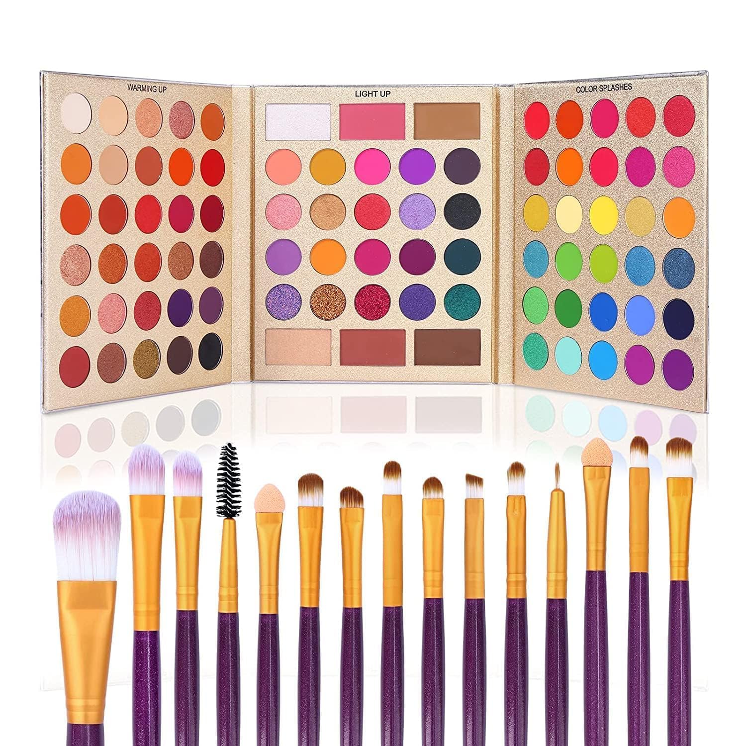UCANBE 86-Shade Eyeshadow Palette – Ultra Pigmented Matte & Shimmer Makeup Set