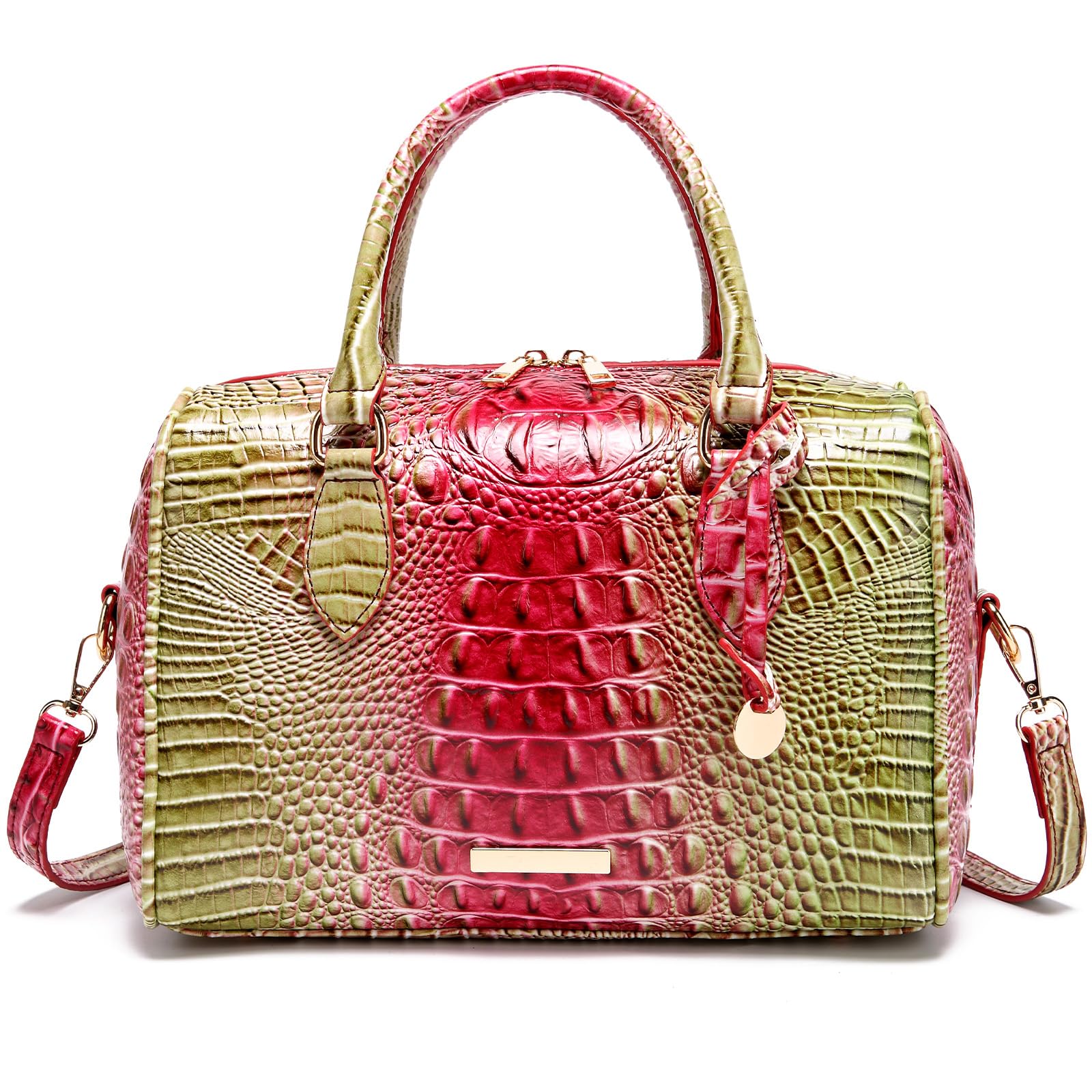 Women's Crocodile-Embossed Tote Bag | Vegan Leather Crossbody Purse | 23 Colors