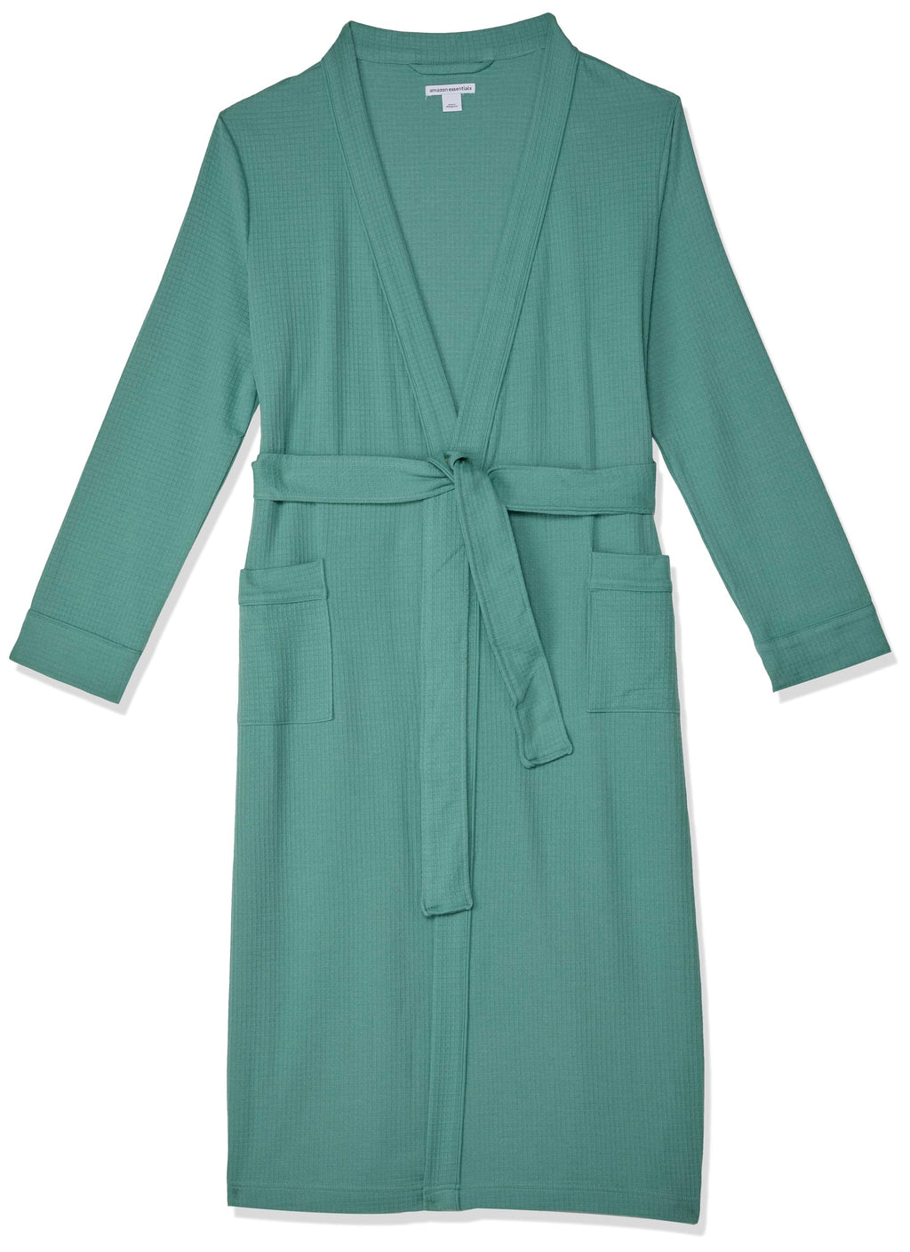 Amazon Essentials Women's Lightweight Waffle Full-Length Bath Robe (Available in Plus Size)