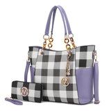 MKF Collection Tote Bag for Women | Vegan Leather Handbag Set with Wallet | Mia K | 87 Colors & Styles