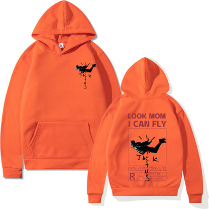 Men’s High Street Loose Print Sweatshirt - Dazzling Beauty Solution