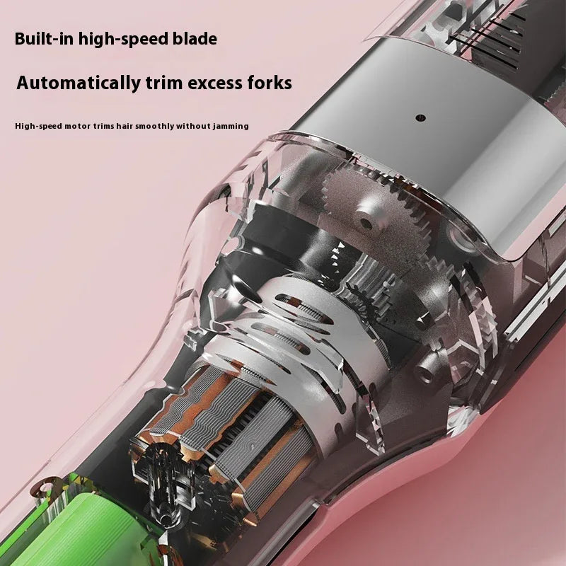 Rechargeable Split End Hair Trimmer – Safe, Fast & Easy Repair - Dazzling Beauty Solution