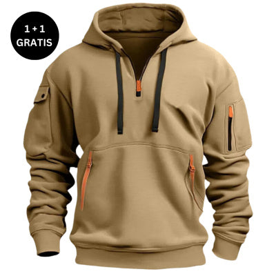 Unisex Dropped Shoulder Hooded Sweatshirt – Plus Size Loose Fit Pullover - Dazzling Beauty Solution