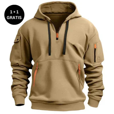 Unisex Dropped Shoulder Hooded Sweatshirt – Plus Size Loose Fit Pullover - Dazzling Beauty Solution