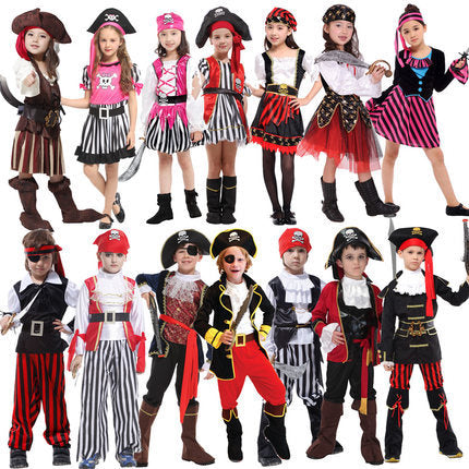Halloween children's pirate costume - Dazzling Beauty Solution