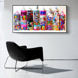 Canvas Wall Art, Wall Art Posters, Street Art - Dazzling Beauty Solution