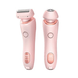 2-in-1 Rechargeable Epilator & Hair Removal Trimmer – Face, Body, Bikini, Legs & Underarms - Dazzling Beauty Solution