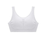 Large Size Seamless Vest Bra – Solid Color Lightweight Support - Dazzling Beauty Solution