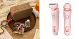 2-in-1 Rechargeable Epilator & Hair Removal Trimmer – Face, Body, Bikini, Legs & Underarms - Dazzling Beauty Solution