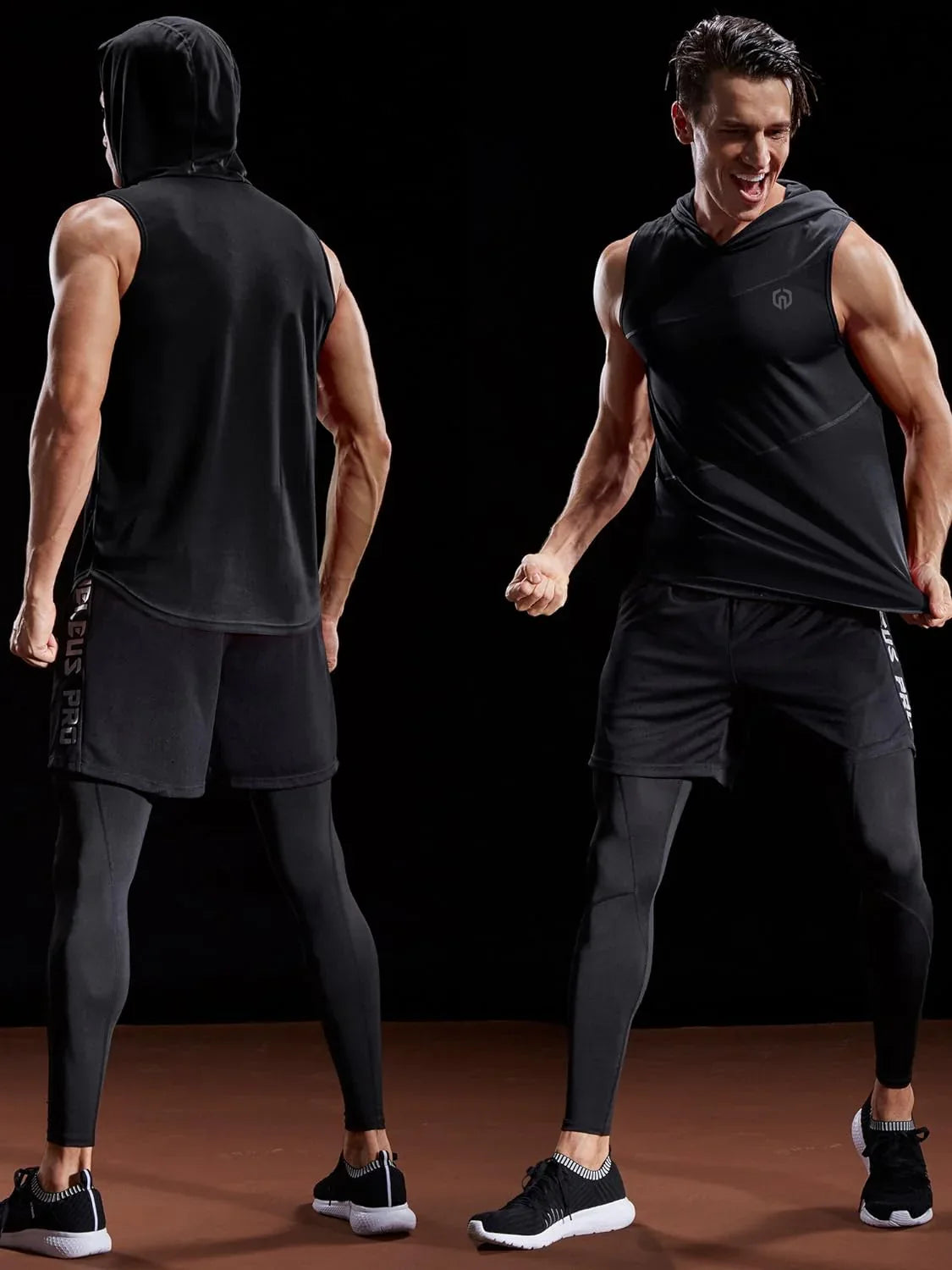 Neleus Men’s Athletic Sportswear - Dazzling Beauty Solution