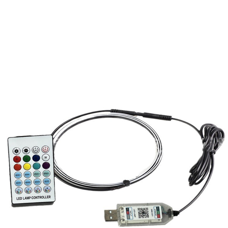 USB Car Ambient Light Kit – 5W LED Interior Glow - Dazzling Beauty Solution