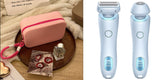 2-in-1 Rechargeable Epilator & Hair Removal Trimmer – Face, Body, Bikini, Legs & Underarms - Dazzling Beauty Solution
