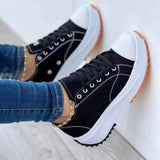 Women's Canvas High Top Casual Shoes - Dazzling Beauty Solution