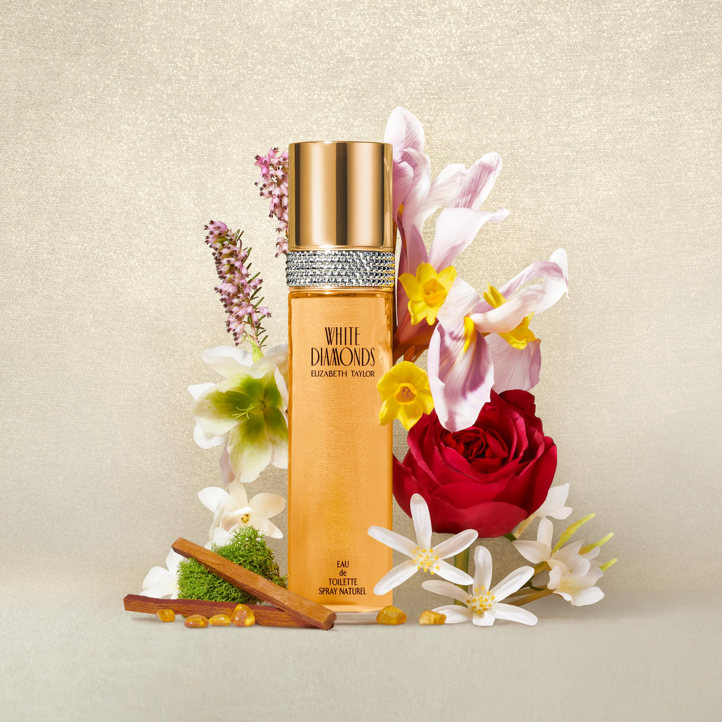Elizabeth Taylor White Diamonds Eau de Toilette – Women's Floral Chypre Fragrance