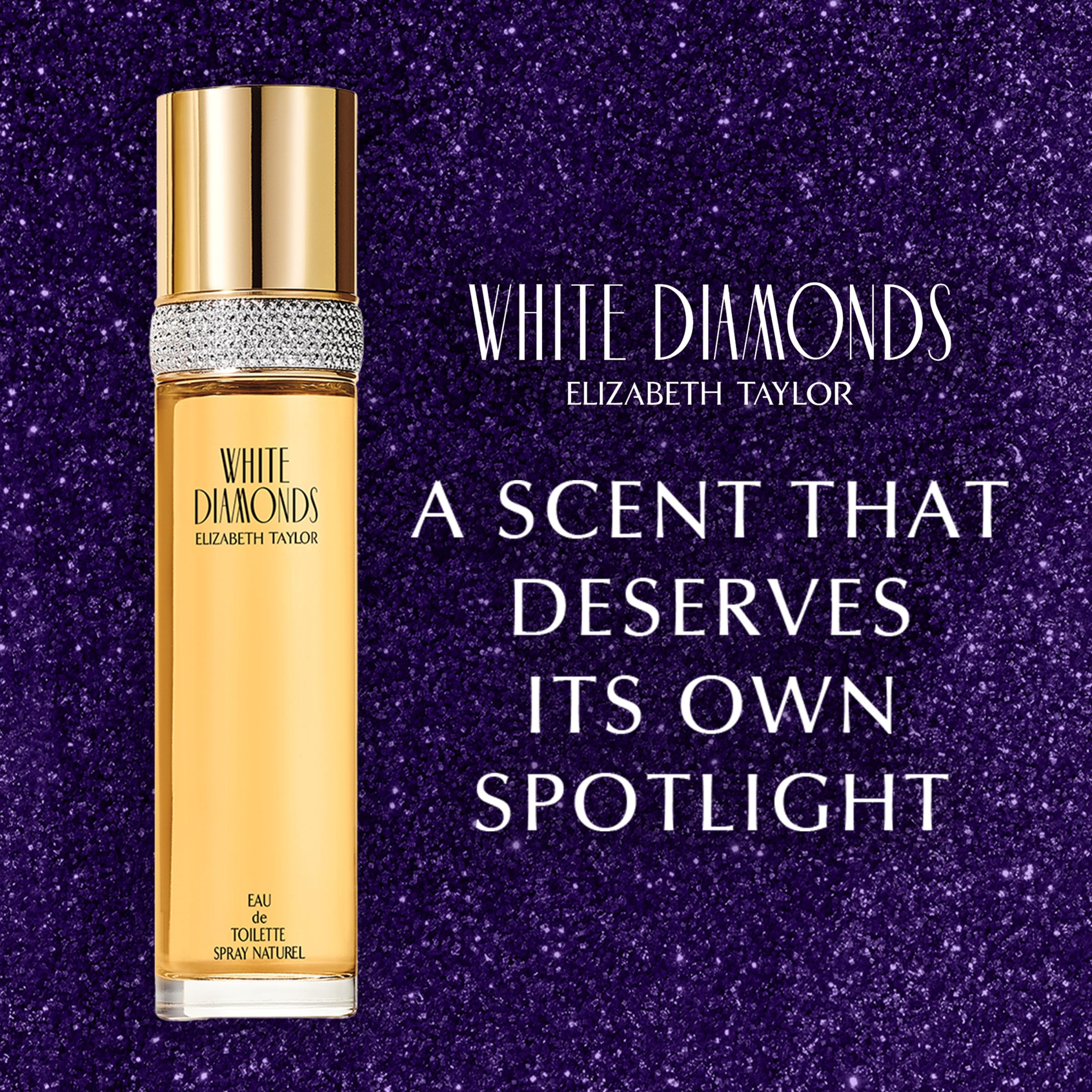 Elizabeth Taylor White Diamonds Eau de Toilette – Women's Floral Chypre Fragrance
