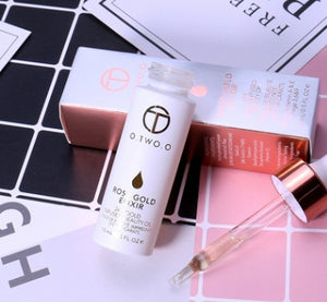24k Rose Gold Elixir Skin Make Up Oil For Face Essential Oil Before Primer Foundation Moisturizing Face Oil Anti-aging - Dazzling Beauty Solution
