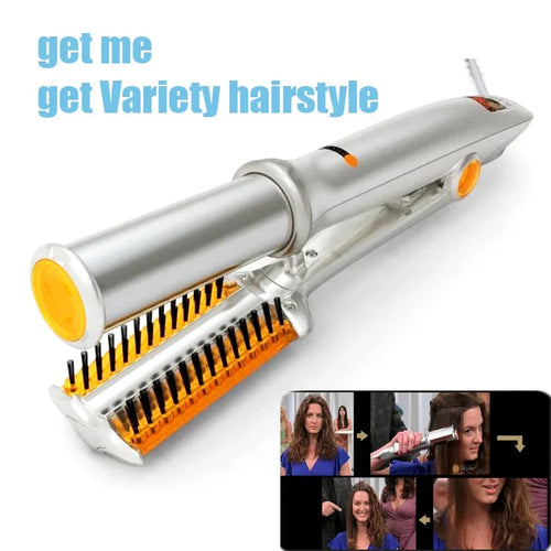 2-WAY ROTATING CURLING IRON - Dazzling Beauty Solution