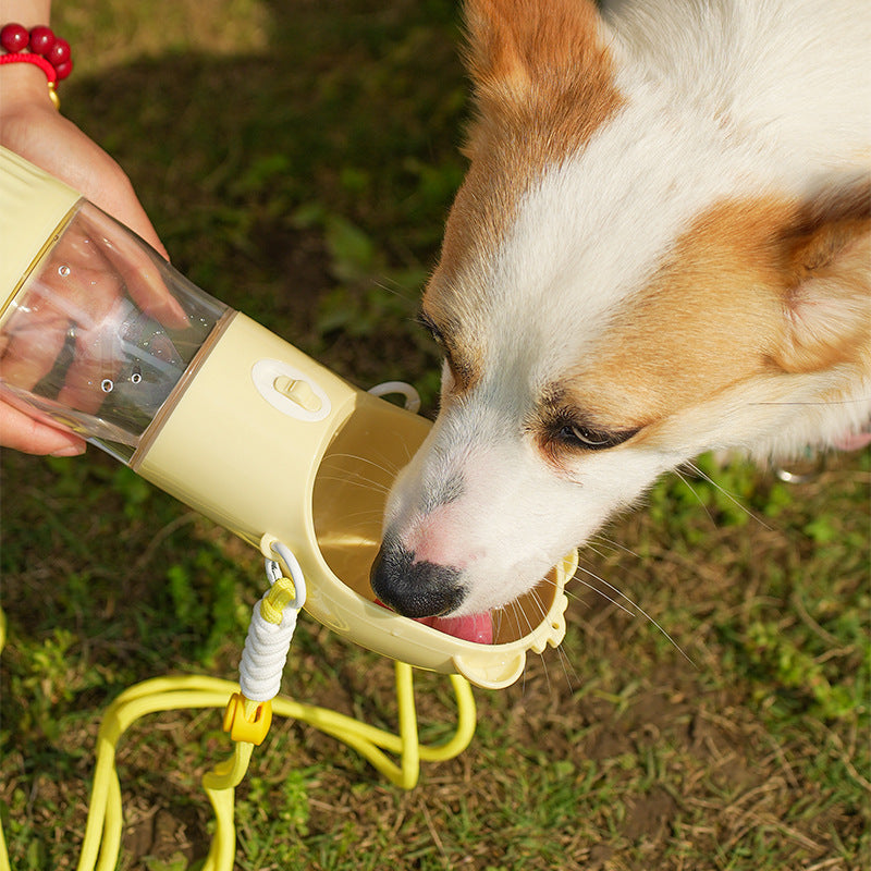 2-in-1 Portable Dog Water Bottle & Food Container – Leak-Proof Pet Feeder for Dogs & Cats - Dazzling Beauty Solution