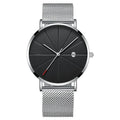 Simple calendar watch male creative waterproof quartz watch - Dazzling Beauty Solution