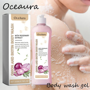 Oceaura Rosemary Body Wash – Moisturizing Exfoliating Shower Gel - Dazzling Beauty Solution