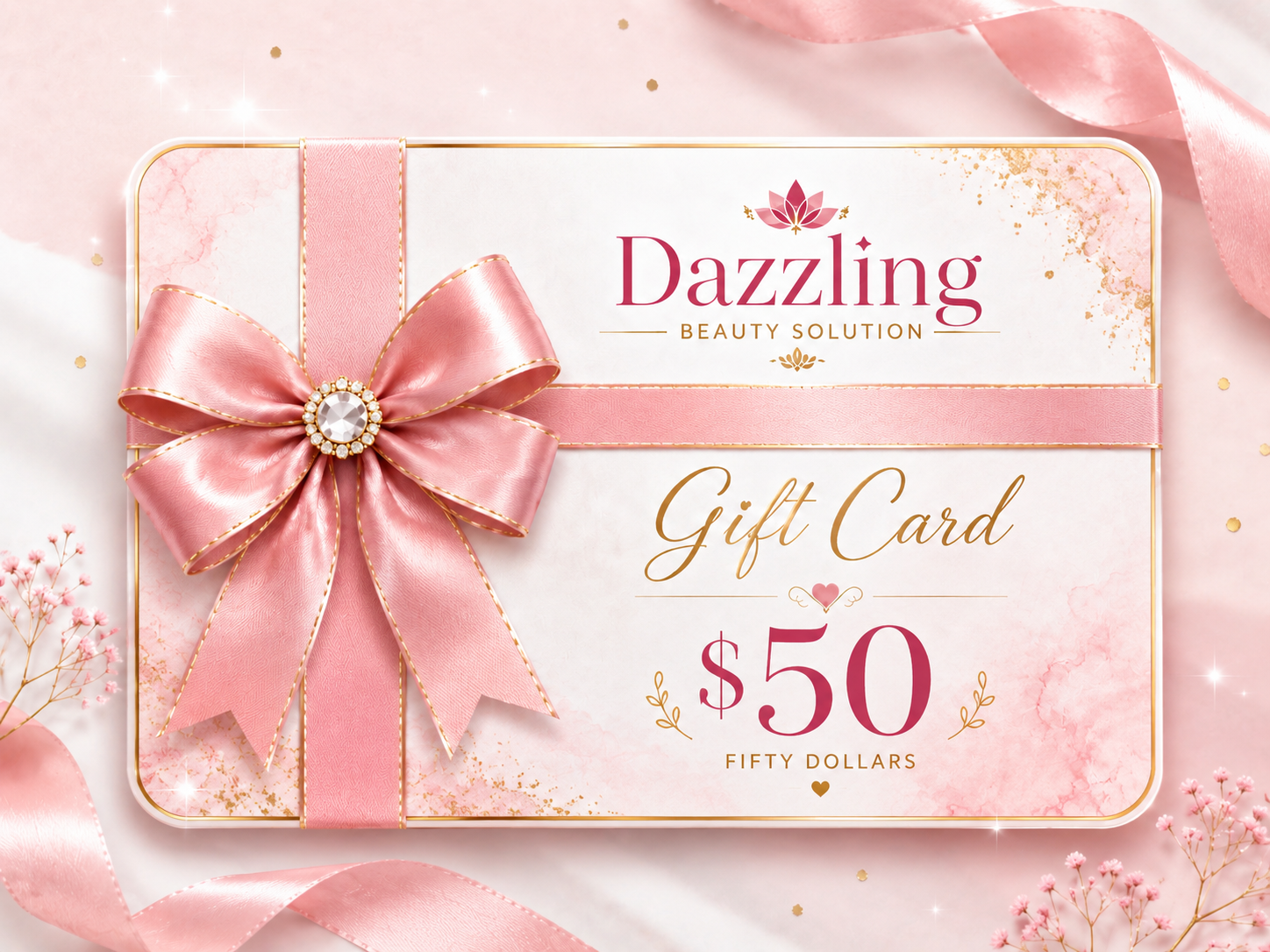Dazzling Beauty Gift Card