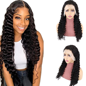 13x4 Hand-Tied Human Hair Lace Wig – Natural Look & Dyeable - Dazzling Beauty Solution