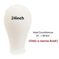 Canvas Wig Head Stand | Professional Mannequin for Styling & Display - Dazzling Beauty Solution