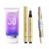 Dazzling Beauty Solution SPF30 Sunscreen Makeup Kit | Primer + Concealer + Highlight | Face & Body