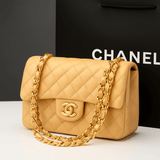 Chanel diamond chain shoulder bag